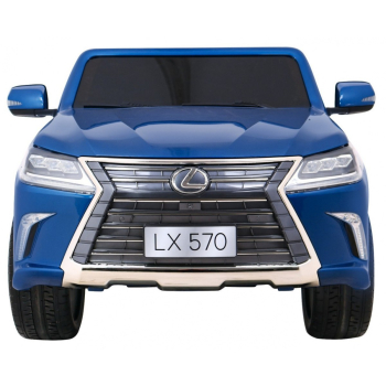 Lexus LX570 Lakierowane Autko dla 2 dzieci Niebieski SUV + Pilot
